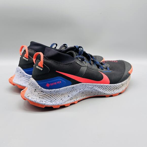 Nike Shoes Womens 10 Black Pink Pegasus Trail 3 GORE TEX Trail Running Sneakers - Picture 8 of 11
